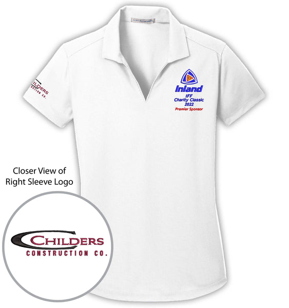 Childers Construction Premier Sponsor IFF Classic Women's Golf Polo