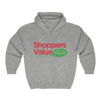 Shoppers Value Unisex Heavy Blend™ Full Zip Hooded Sweatshirt