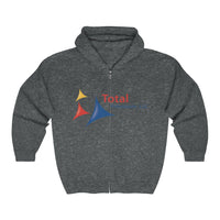 Total Petroleum Unisex Heavy Blend™ Full Zip Hooded Sweatshirt