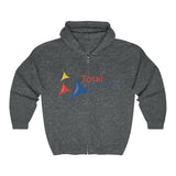 Total Petroleum Unisex Heavy Blend™ Full Zip Hooded Sweatshirt
