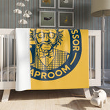 Thirsty Professor Logo Throw Blanket
