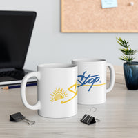 SunStop w/ Sun Big Letters Coffee Mug 11oz