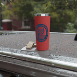 Thirsty Professor Logo Vacuum Insulated Tumbler, 22oz
