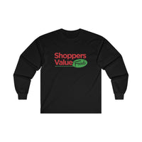 Shopper's Value Stacked Ultra Cotton Long Sleeve Tee