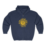 SunStop Logo Unisex Heavy Blend™ Full Zip Hooded Sweatshirt
