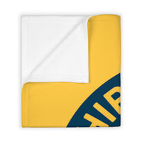 Thirsty Professor Logo Throw Blanket