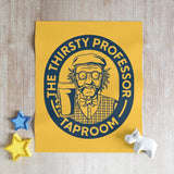 Thirsty Professor Logo Throw Blanket