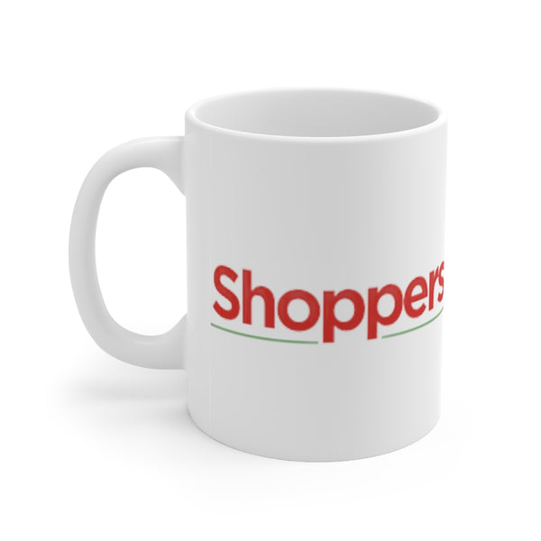 Shopper's Value Big Letters Coffee Mug 11oz