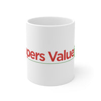 Shopper's Value Big Letters Coffee Mug 11oz