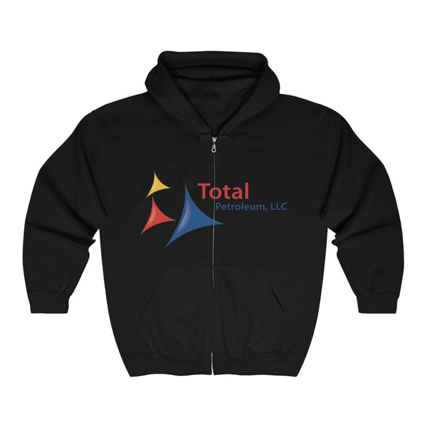 Total Petroleum Unisex Heavy Blend™ Full Zip Hooded Sweatshirt