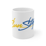 SunStop w/ Sun Big Letters Coffee Mug 11oz