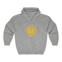 SunStop Logo Unisex Heavy Blend™ Full Zip Hooded Sweatshirt