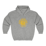 SunStop Logo Unisex Heavy Blend™ Full Zip Hooded Sweatshirt