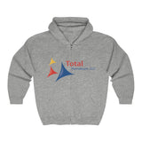 Total Petroleum Unisex Heavy Blend™ Full Zip Hooded Sweatshirt