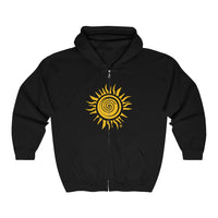 SunStop Logo Unisex Heavy Blend™ Full Zip Hooded Sweatshirt