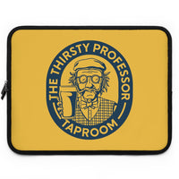 Thirsty Professor Logo Laptop Sleeve