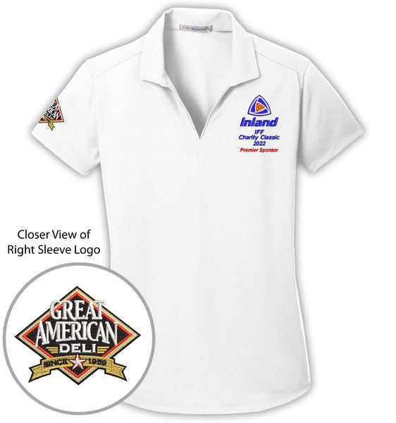 Great American Deli Premier Sponsor IFF Classic Women's Golf Polo