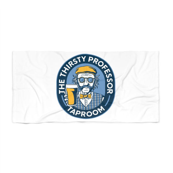 Thirsty Professor Beach Towel