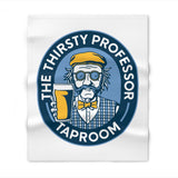 Thirsty Professor Throw Blanket