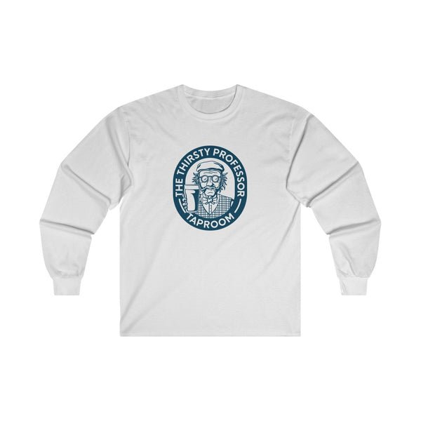 Thirsty Professor Logo Ultra Cotton Long Sleeve Tee